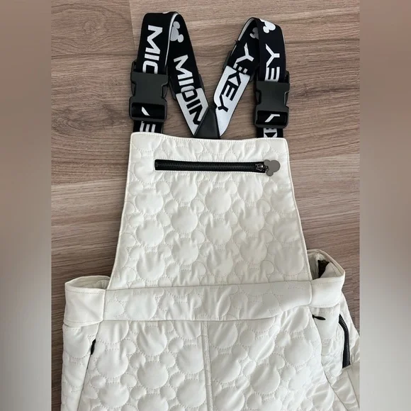 FOREVER 21 x Disney Mickey Mouse Quilted Overalls One piece Jumpsuit - Picture 3 of 16